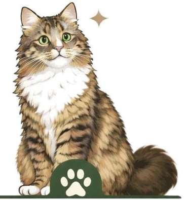 Ilustración del gato de MAPETZO